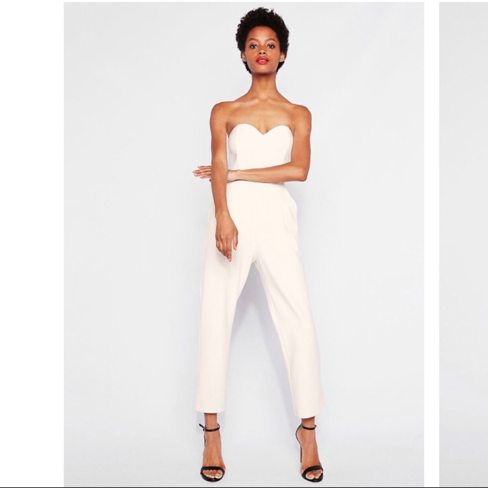 Express strapless Neckline Jumpsuit
